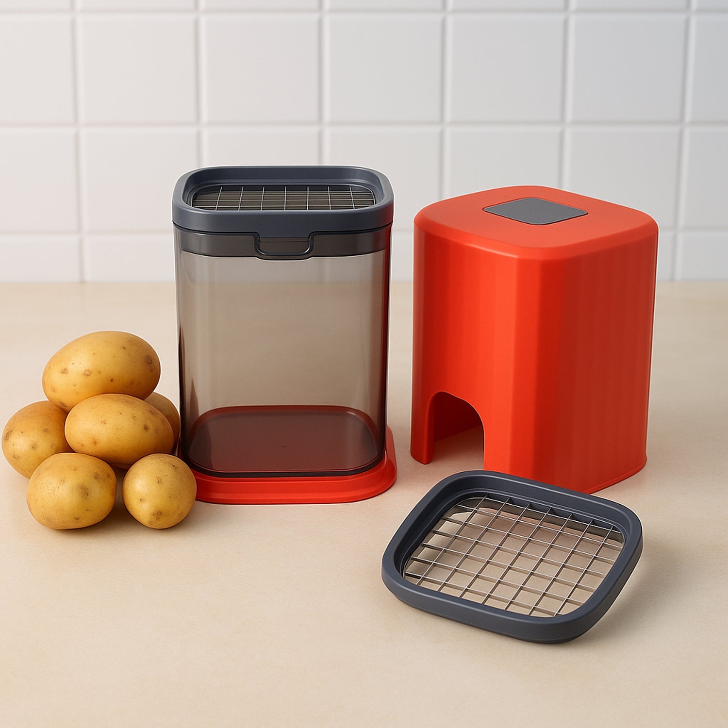 Supermom Multipurpose Onion Garlic  Vegetable Chopper (1 Pc) Wukusy