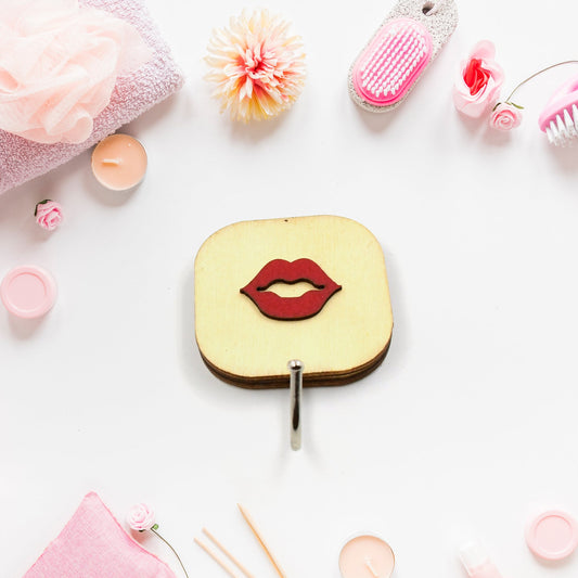 17871 Wooden Cartoon Hook Wall Hanging Hooks Wall Storage Hook Wall Mounted Hat Hooks Wall Coat Hooks Hanger Backpack Hook Clothes Hook Office Towel Hook Clothing Iron (1 Pc) Wukusy