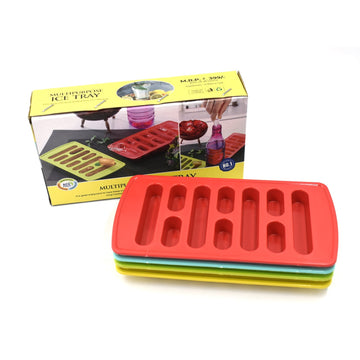 0784 4 Pc Fancy Ice Tray Used Widely In All Kinds Of Household Places While Making Ices And All Purposes. Wukusy