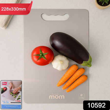 Supermom Medium Stello Stainless Steel Chopping Board Wukusy