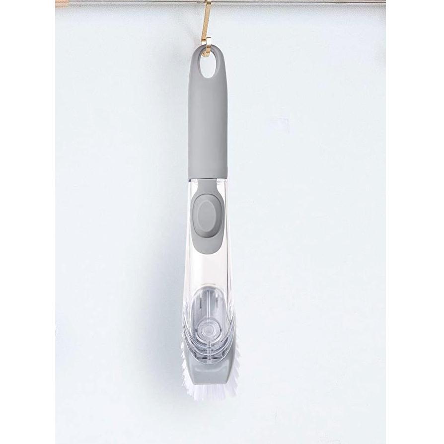 1271 Automatic Liquid Dispenser Dish Clean Brush Scrubber Wukusy