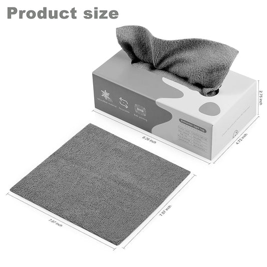 Thickened Magic Wipe Home Kitchen Car Multi-functional Cleaning Rag (20 Pc) Wukusy