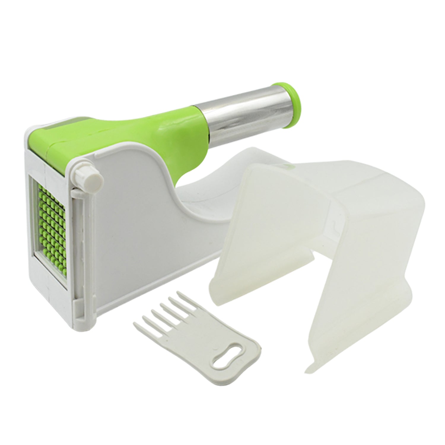 114 Virgin Plastic French Fry Chipser Potato Chipserpotato Slicer With Container Wukusy