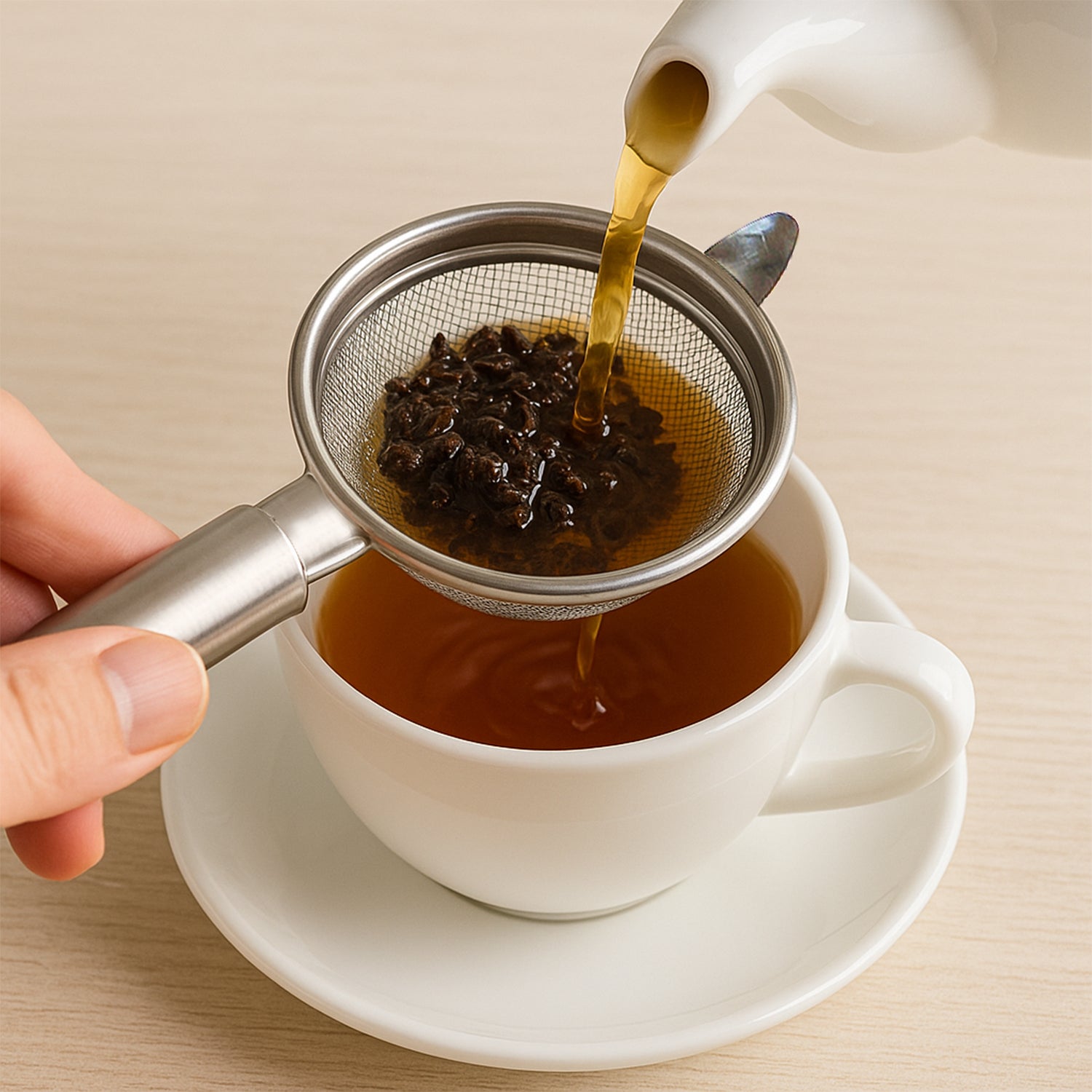 Supermom Medium Euro Mesh Strainer (1 Pc) Wukusy