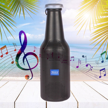 1289 Bottle Shape Bluetooth Speaker And Weatherproof Enhanced Wireless Usb Rechargeable Calling  Fm  Aux  Usb  Sd Card Support Portable Bluetooth Speaker With Rich Deep Bass Wukusy