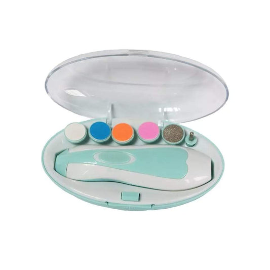 1223 Electric Baby Nail Trimmer With Grinding Heads For Newborn Infant And Toddler Wukusy