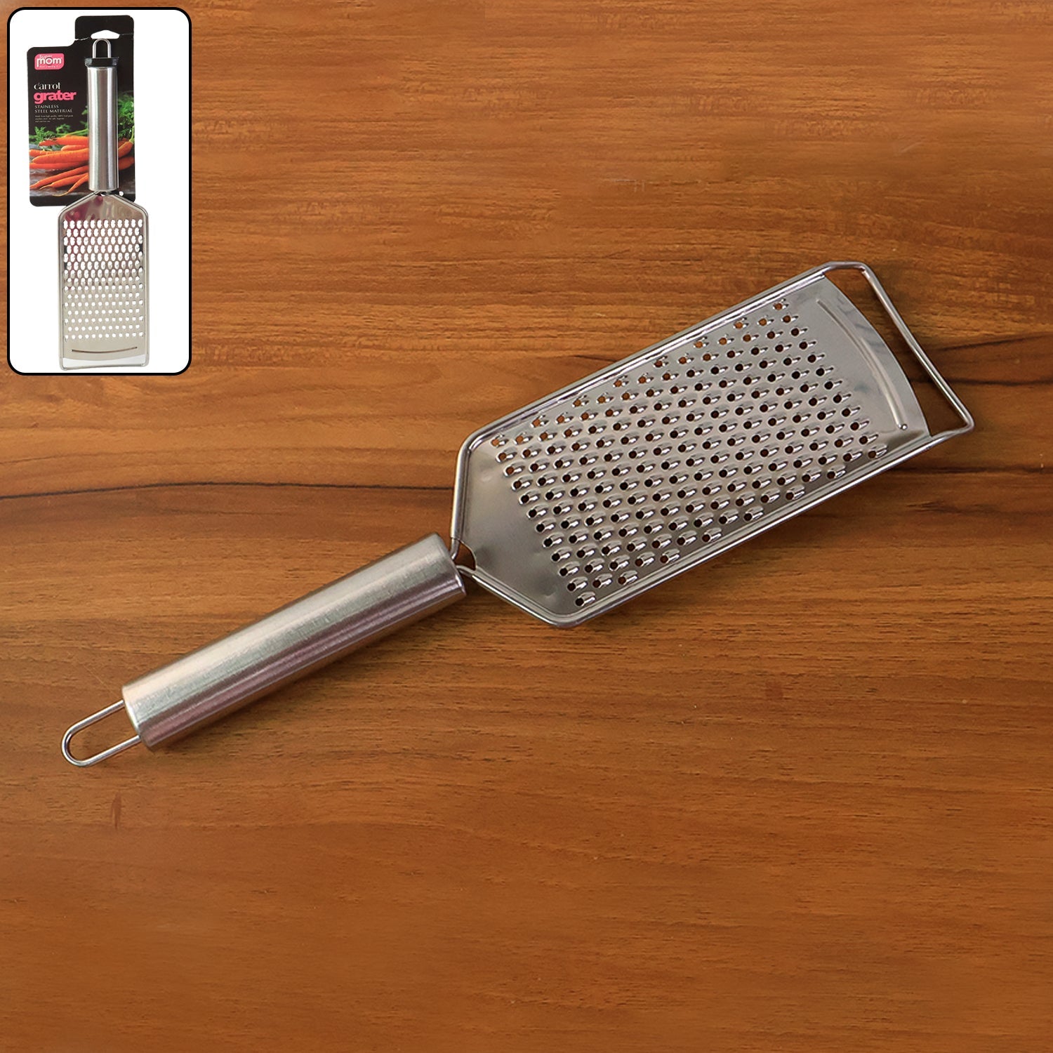 Supermom Supermom Stainless Steel Carrot Grater (1 Pc) Wukusy