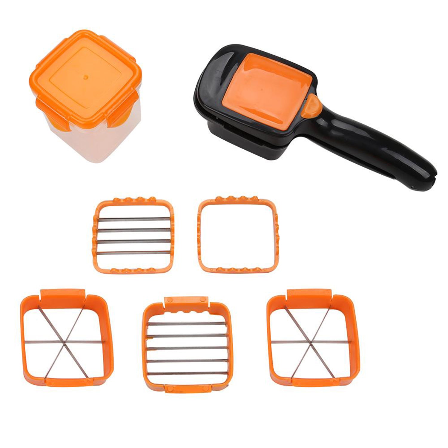 2069 5 In 1 Nicer Dicer Used For Cutting And Shredding Of Various Types Of Food Stuff In All Kitchen Purposes. Wukusy