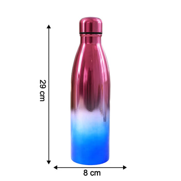 Stainless Steel Water Bottle (Approx 1000ml  1 Pc) Wukusy