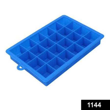 1144  Silicone Ice Cube Trays 24 Cavity Per Ice Tray Multicolour Wukusy