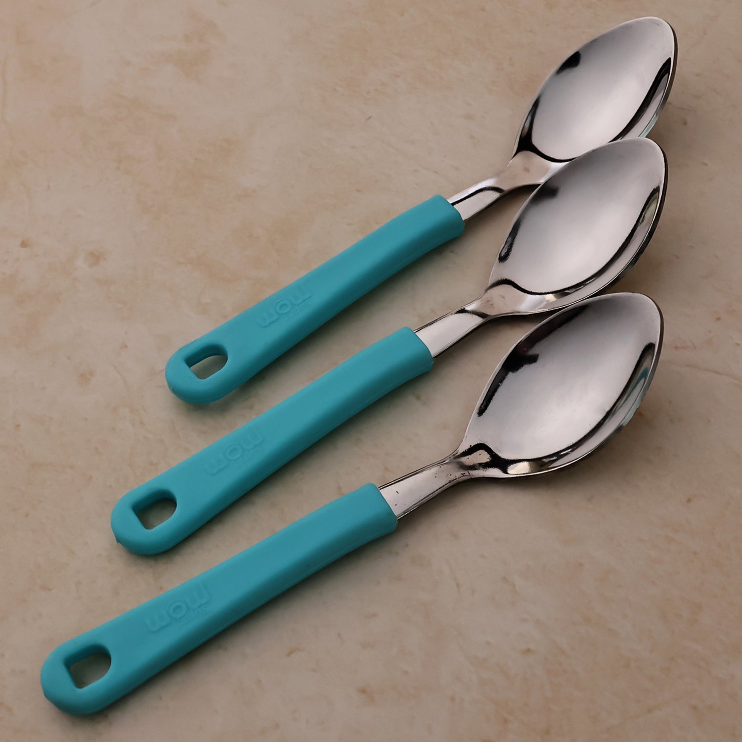 Supermom Stainless Steel Tea Spoon (6 Pc Set) Wukusy