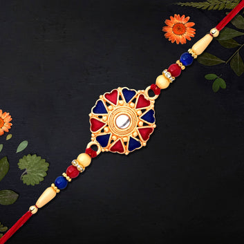 Traditional Designer Rakhi Wukusy