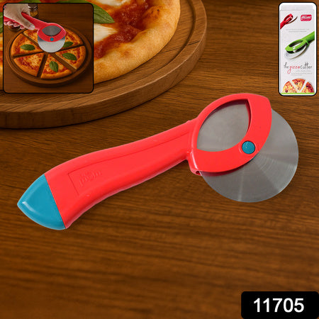 Suppermom Premium Stainless Steel Pizza Cutter With Ergonomic Handle (1 Pc) Wukusy