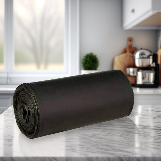 15729 Black Garbage Bags  Dustbin Bags  Trash Bags 45x50cm (1pc) Wukusy