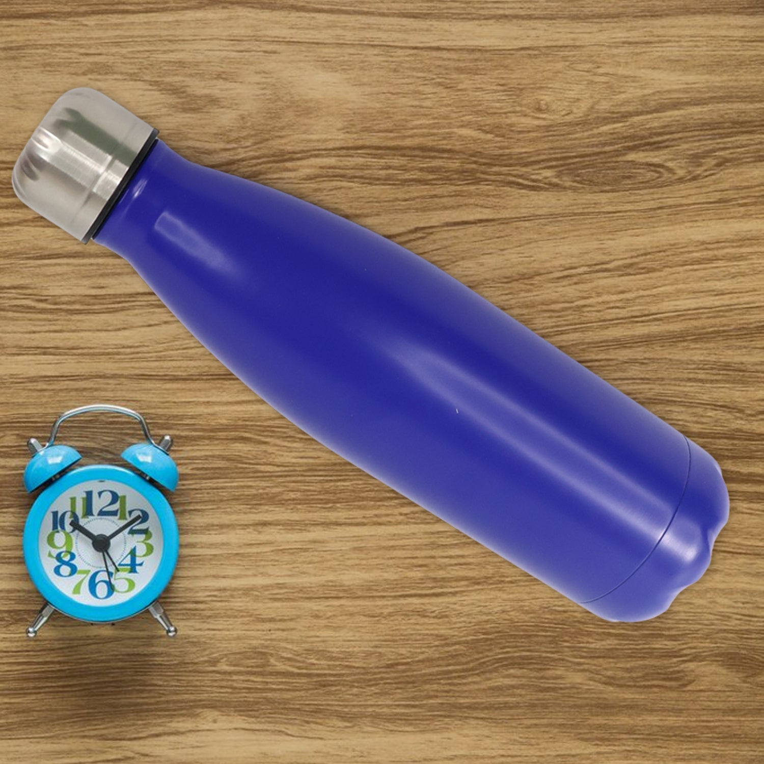 Stainless Steel Single Wall Water Bottle 400ml Approx Wukusy
