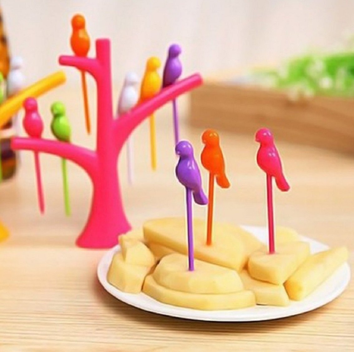 056 Bird Fork (Color Box Packing) Wukusy