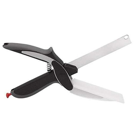 073 Stainless Steel 4 In 1 Clever Cutter Black Wukusy