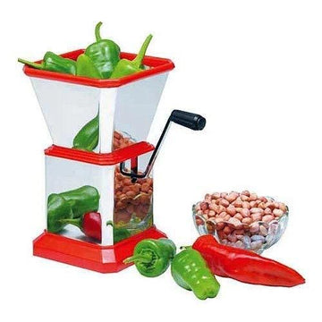 084 Stainless Steel Vegetable Cutter Chopper (Chilly Cutter) Wukusy