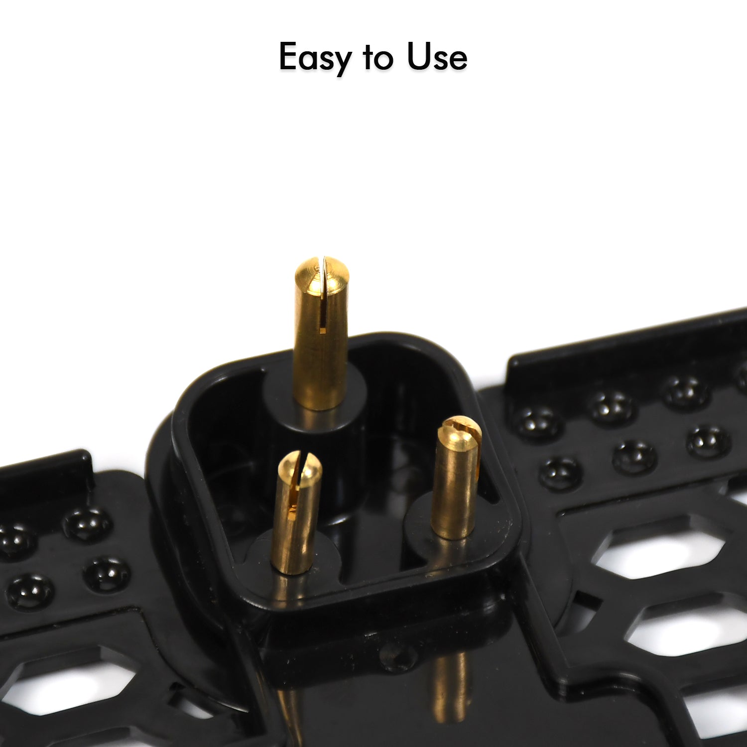 6496b  Multi-purpose Wall Holder Stand For Charging Mobile Just Fit In Socket And Hang ( Black ) Wukusy