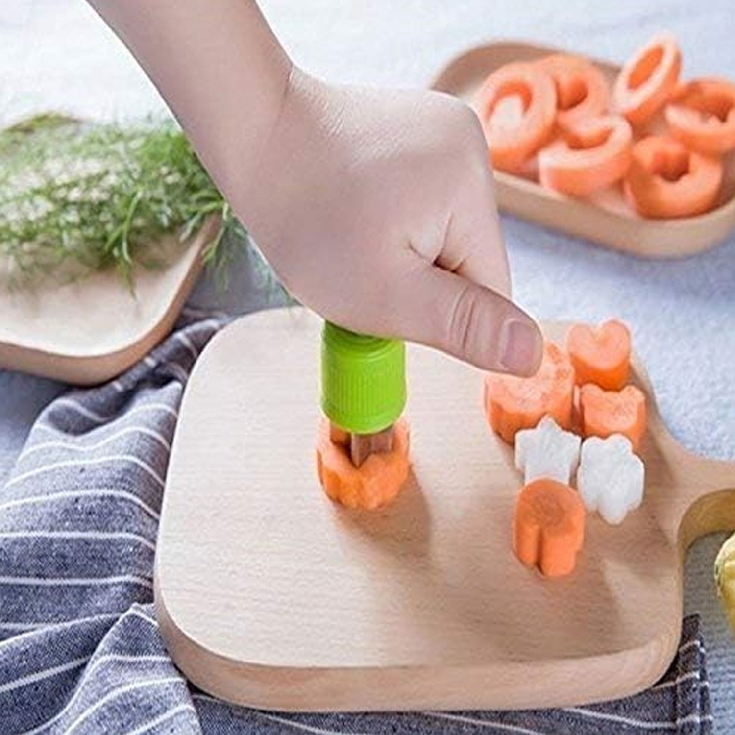 Stainless Steel Cookie Cutter Shapes Set Baking Cooking Food Decoration  (12 Pcs Set) Wukusy