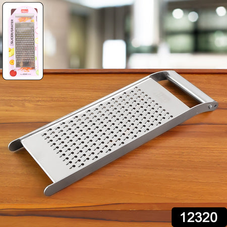 Ritu Premium Stainless Steel Handheld Grater  Slicer (1 Pc) Wukusy