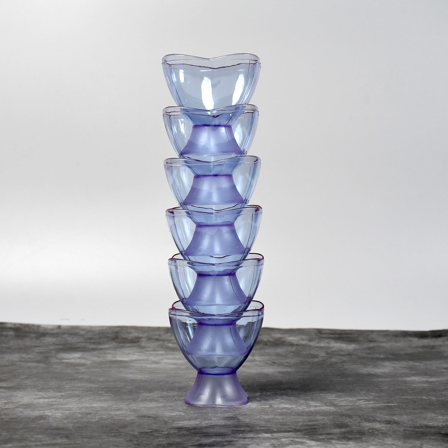 5341 Serving Dessert Bowl Ice Cream Salad Fruit Bowl - 6pcs Serving Dessert Bowl Ice Cream Salad Fruit Bowl - 6pcs ( Brown Box) Wukusy