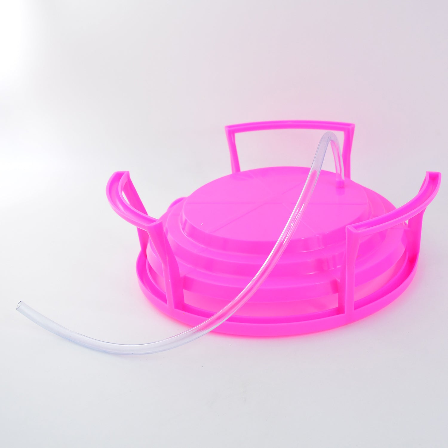 Plastic Water Pot Stand Set (2 Pc) Wukusy