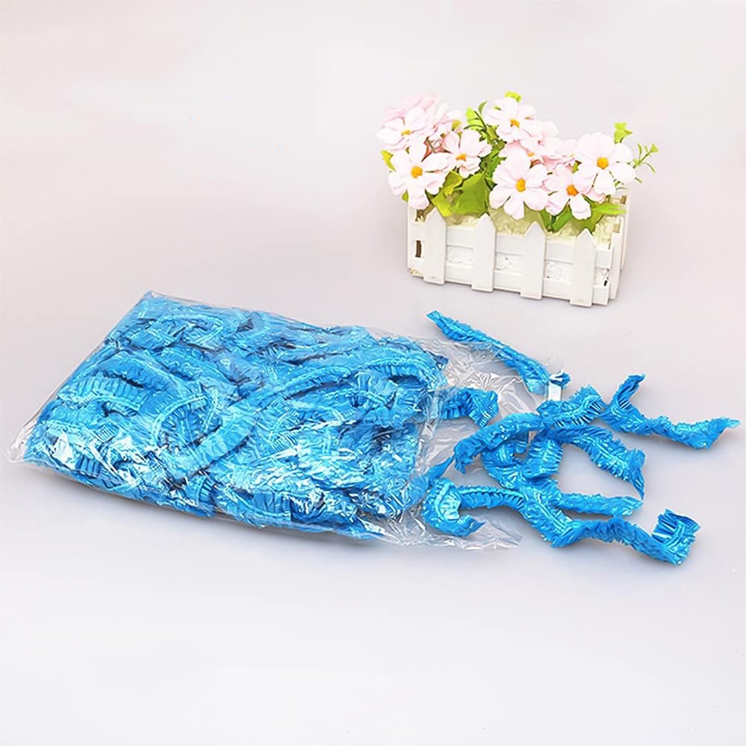 Shower Cap Waterproof Disposable Shower Cap 100 Pieces Wukusy