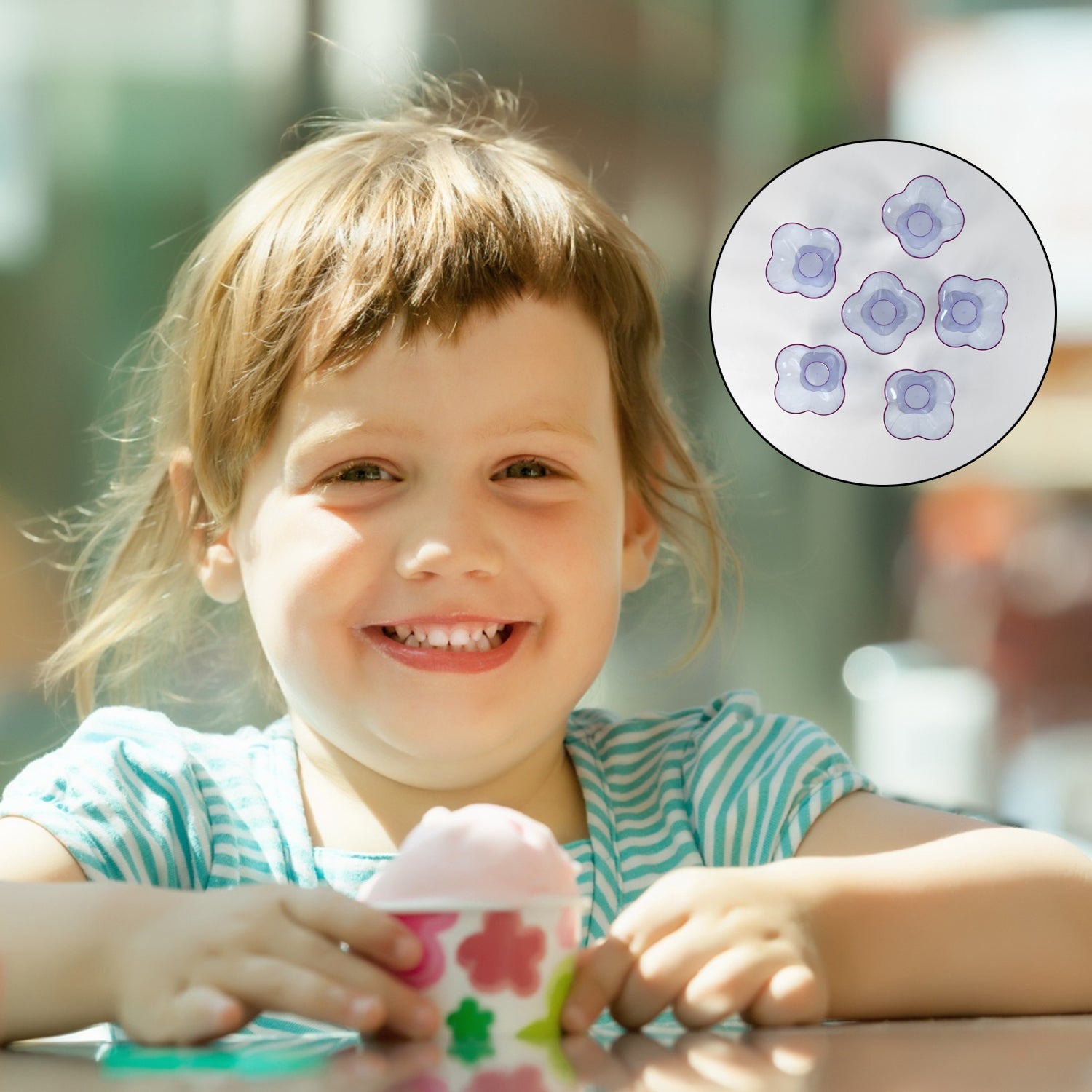 5341 Serving Dessert Bowl Ice Cream Salad Fruit Bowl - 6pcs Serving Dessert Bowl Ice Cream Salad Fruit Bowl - 6pcs ( Brown Box) Wukusy