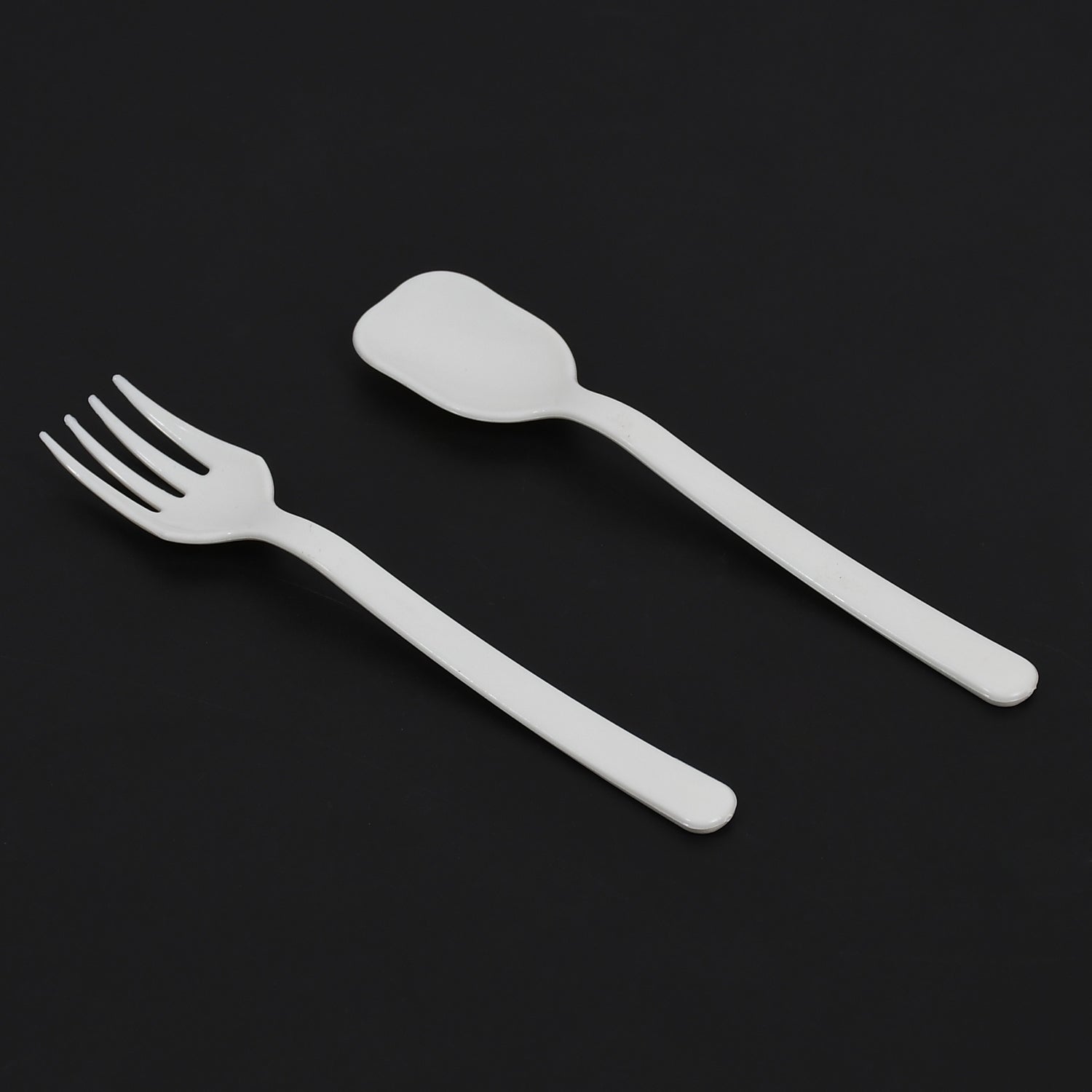 5239 Plastic Forks  Spoon Cutlery-utensils Parties Dinners Catering Services Family Gatherings ( Pack Of 2) Wukusy
