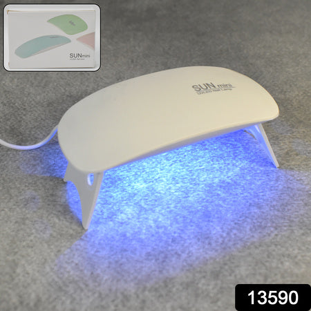 Uv Led Lamp Nail Dryer Mini Portable Nail Lamp Professional  (1 Pc) Wukusy