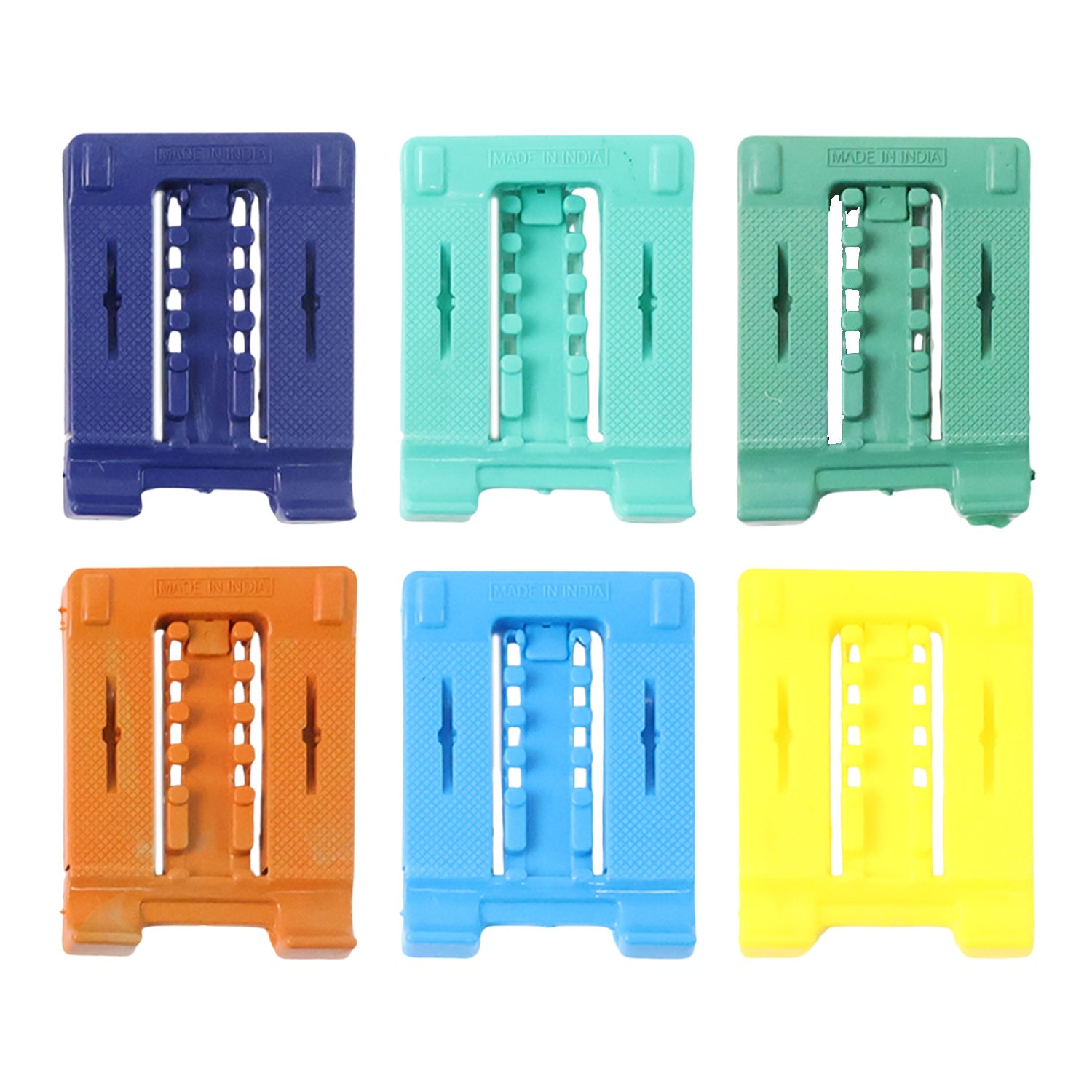 610 Adjustable 4 Steps Foldable Mobile Stand Holder (1 Pc) Wukusy