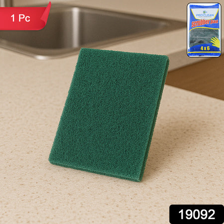 Pro Clean Heavy-duty Kitchen Scrubber Pad  4x6 Inch (1 Pc) Wukusy