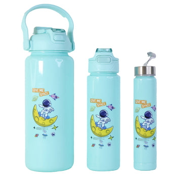 Premium Water Bottles 2000ml + 900ml + 300ml  - (Set) Wukusy
