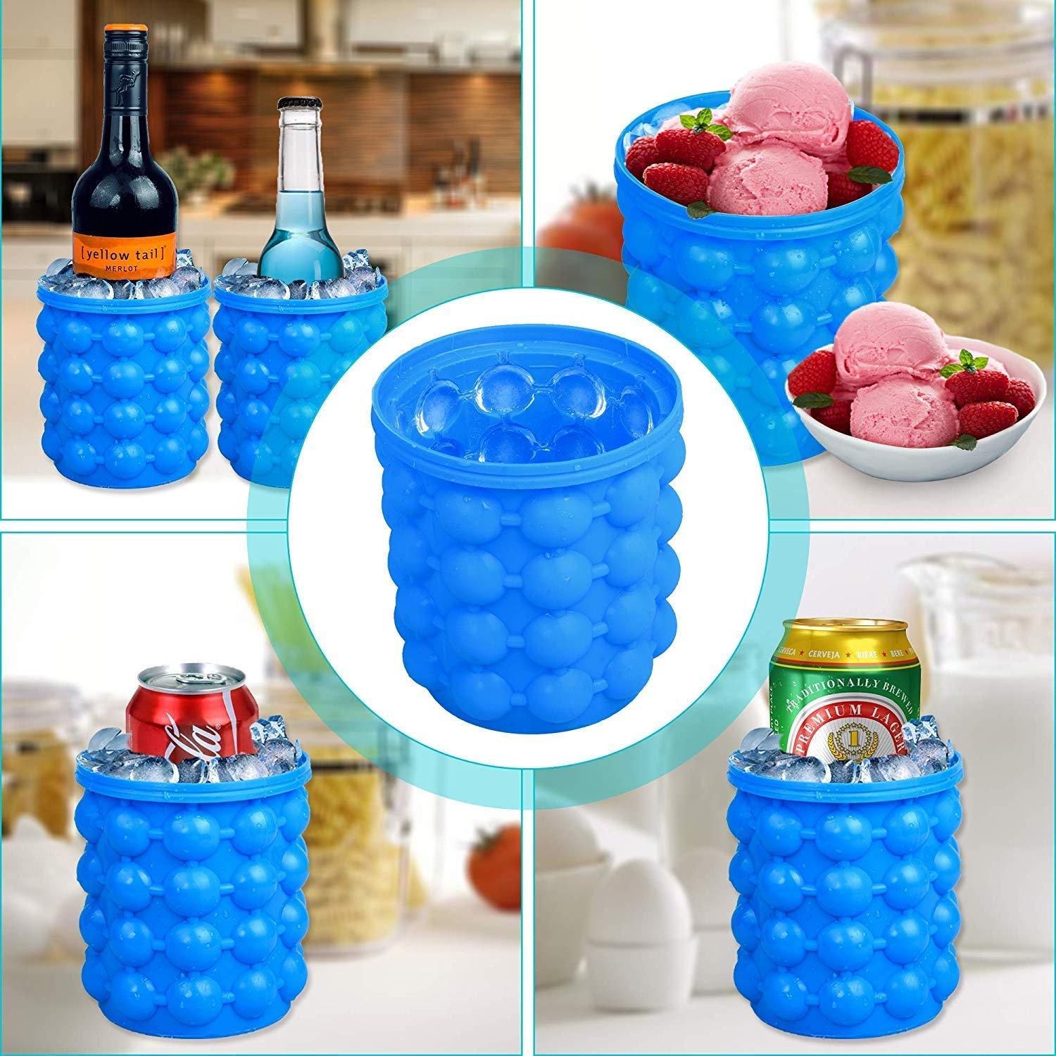 165 Silicone Ice Cube Maker Wukusy
