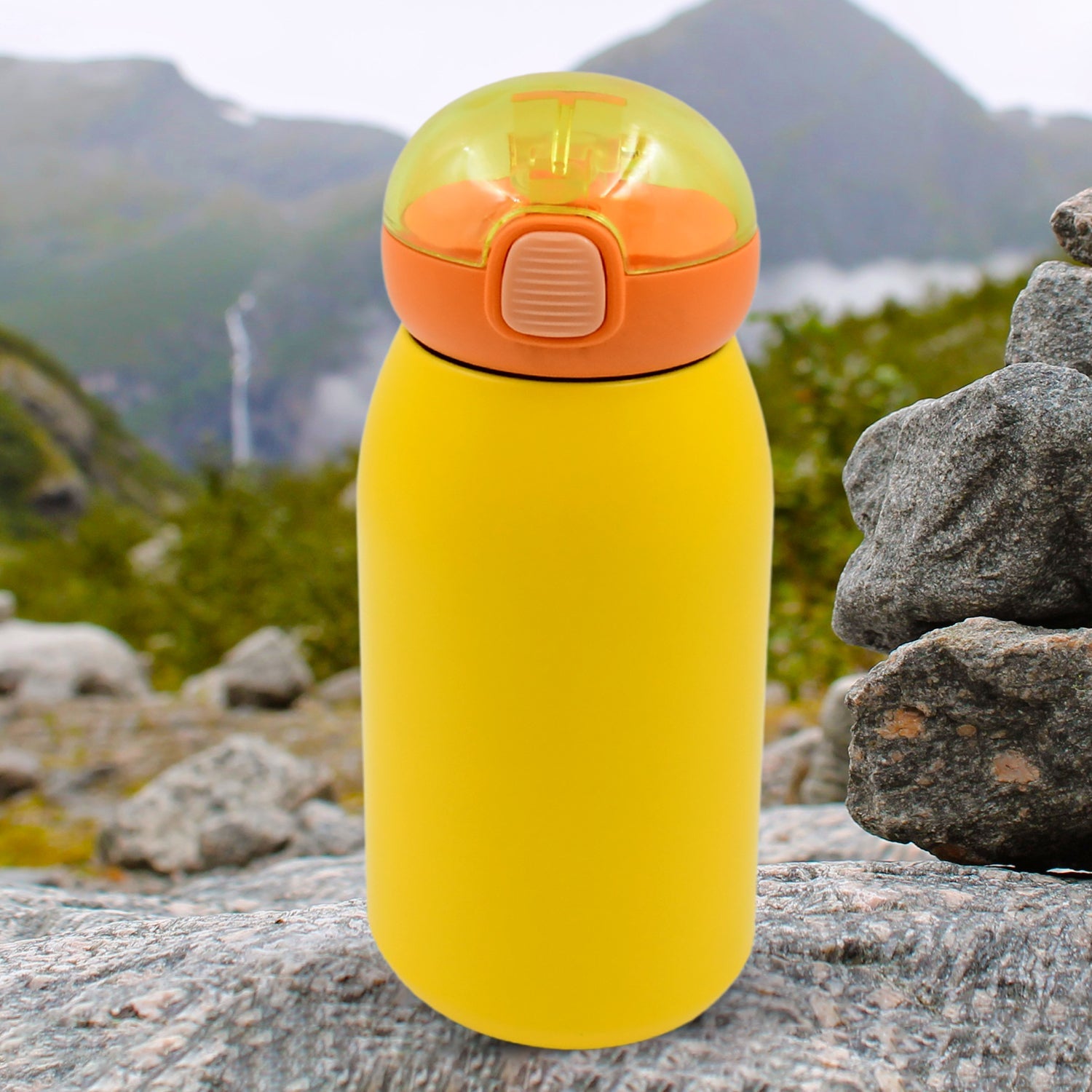 Duck Stainless Steel Water Bottle (400 Ml) Wukusy