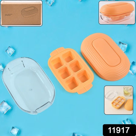 Plastic Ice Cube Tray (1 Set) Wukusy