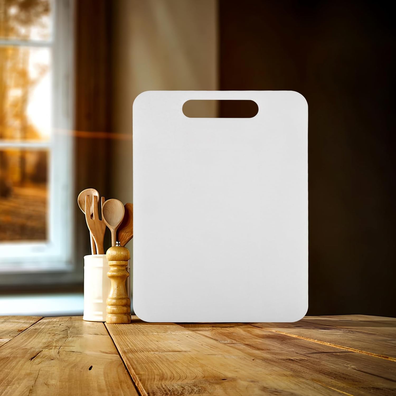 Apex Medium Plastic Chopping Board (3623 Cm  1 Pc) Wukusy