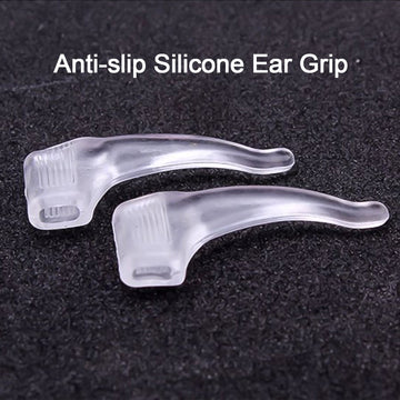 Soft Silicone Glasses Ear Hooks Anti-slip Eyeglasses (1 Pair) Wukusy