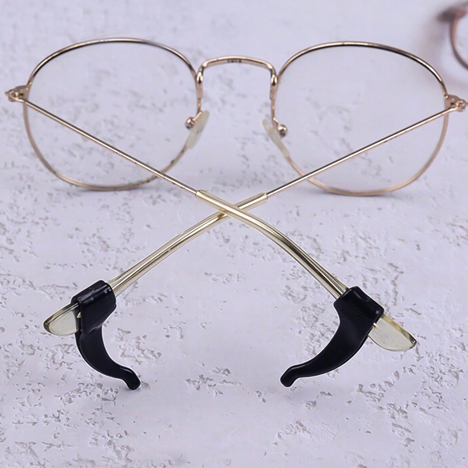 Soft Silicone Glasses Ear Hooks Anti-slip Eyeglasses (1 Pair) Wukusy