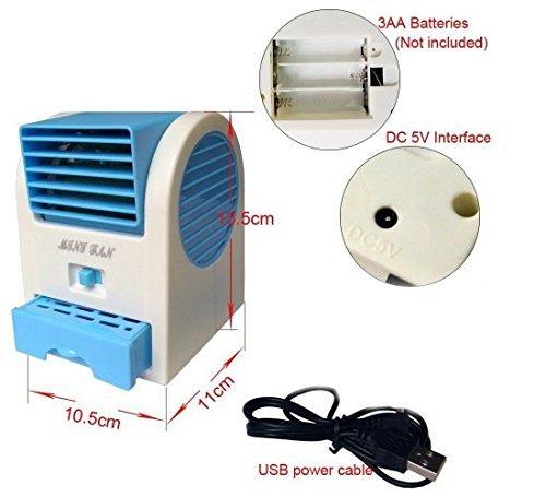 201 Dual Bladeless Mini Air Conditioner Wukusy