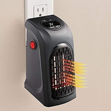 251 Electric Mini Handy Heater Plug-in Wall (400w) Wukusy
