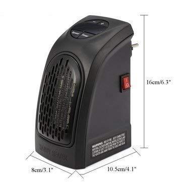251 Electric Mini Handy Heater Plug-in Wall (400w) Wukusy