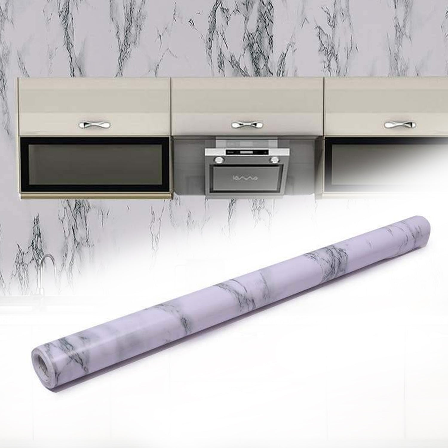 Adhesive Kitchen Wallpaper (2m X 60 Cm) Wukusy