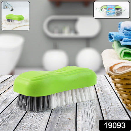 Pro Clean Multi-purpose Cloth Washing Brush With Plastic Handle (1 Pc) Wukusy
