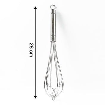 Apex Stainless Steel Medium Hand Whisk (1 Pc)