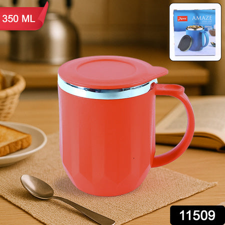 Apex Stainless Steel Insulated Mug 350ml (1 Pc) Wukusy