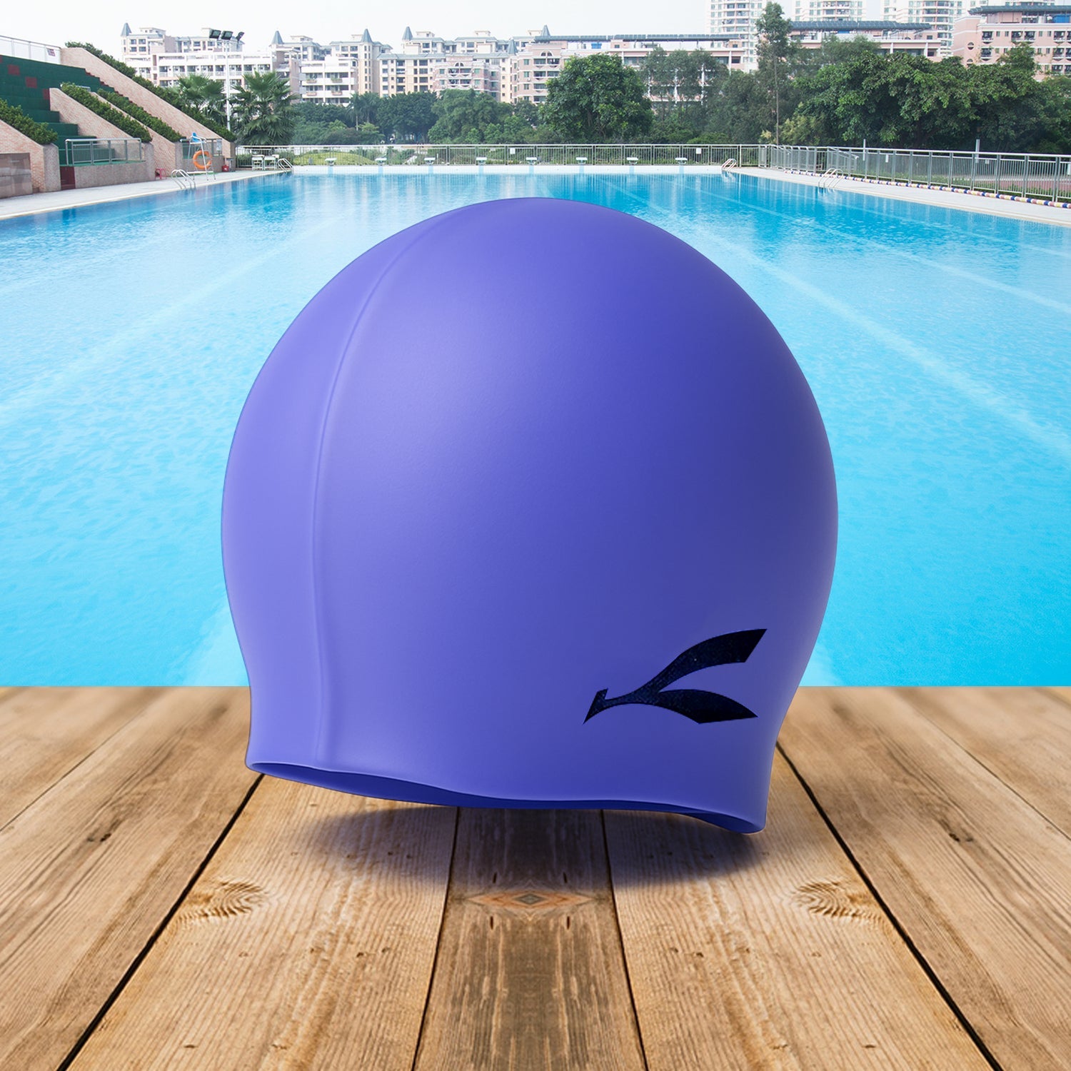 Silicone Swimming Cap (1 Pc) Wukusy