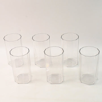 Apex Merino N Glass Unbreakable Plastic Drinking Glass Set (6pc300ml) Approx Wukusy
