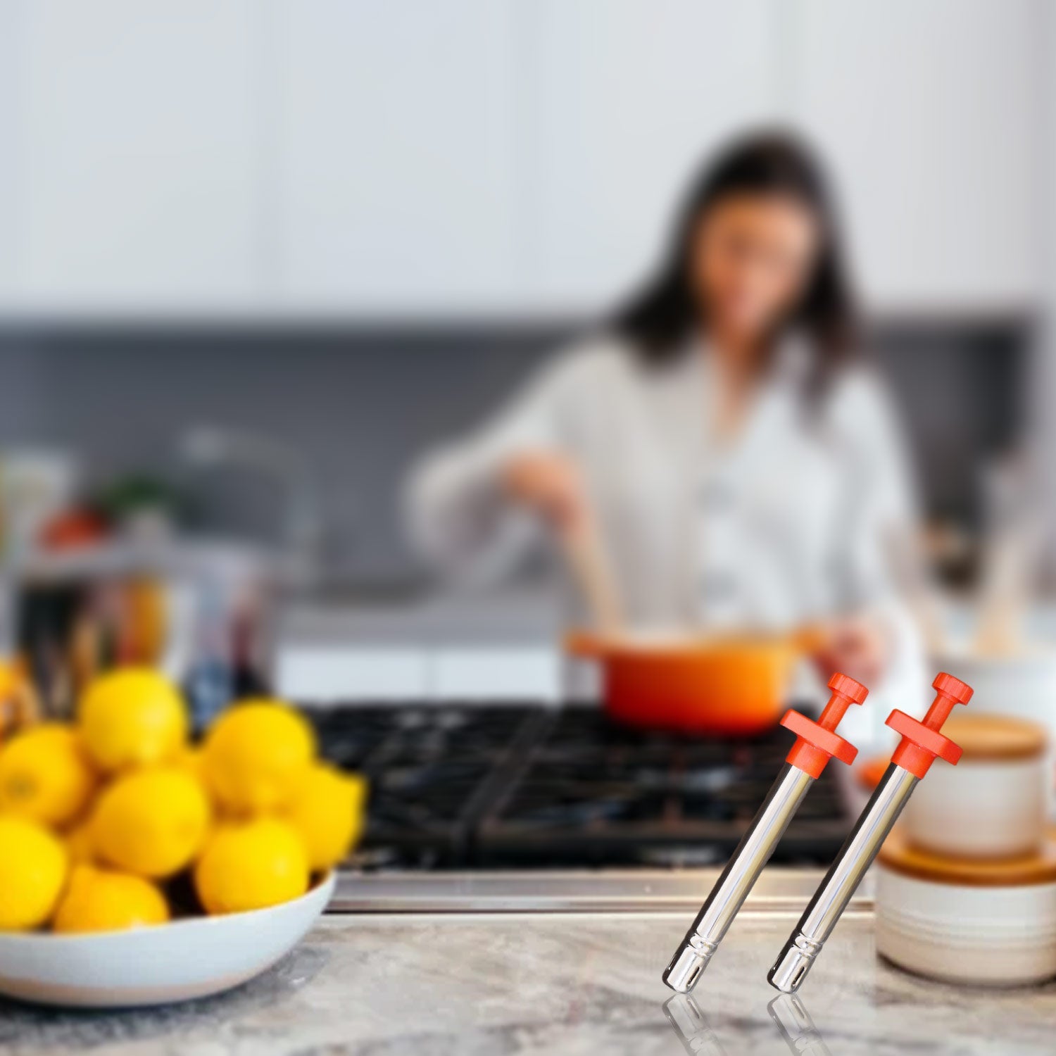 2827 Stainless Steel Square Gas Lighter Wukusy